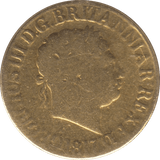 1817 GOLD SOVEREIGN ( FAIR ) - SOVEREIGN - Cambridgeshire Coins