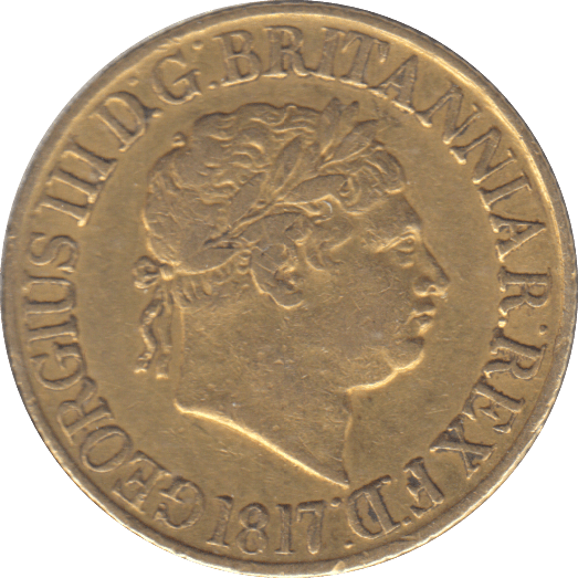 1817 GOLD SOVEREIGN ( VF ) - SOVEREIGN - Cambridgeshire Coins