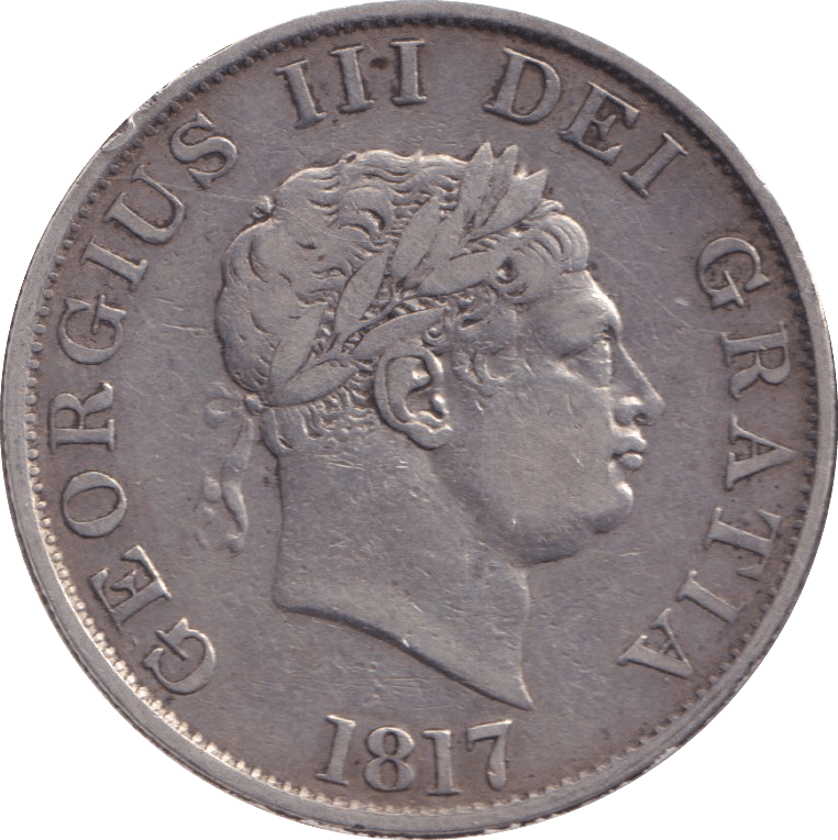1817 HALF CROWN ( VF ) - HALFCROWN - Cambridgeshire Coins
