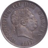 1817 HALFCROWN ( EF ) - HALFCROWN - Cambridgeshire Coins
