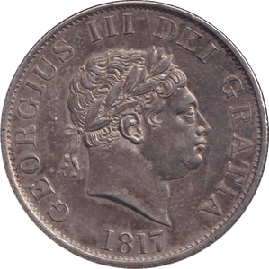 1817 HALFCROWN ( EF ) - HALFCROWN - Cambridgeshire Coins