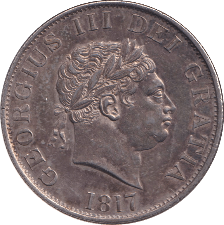 1817 HALFCROWN ( EF ) - HALFCROWN - Cambridgeshire Coins