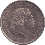 1817 HALFCROWN ( EF ) - HALFCROWN - Cambridgeshire Coins