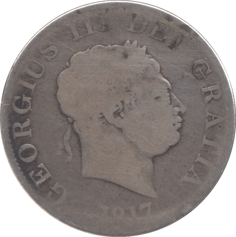 1817 HALFCROWN ( FAIR ) - Halfcrown - Cambridgeshire Coins