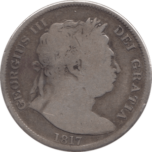 1817 HALFCROWN ( FAIR ) - HALFCROWN - Cambridgeshire Coins