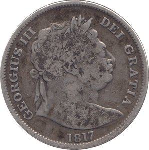 1817 HALFCROWN ( FINE ) - Halfcrown - Cambridgeshire Coins