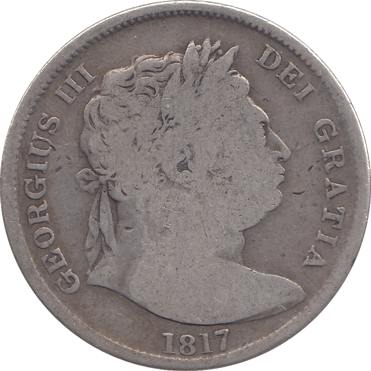 1817 HALFCROWN ( FINE ) - HALFCROWN - Cambridgeshire Coins