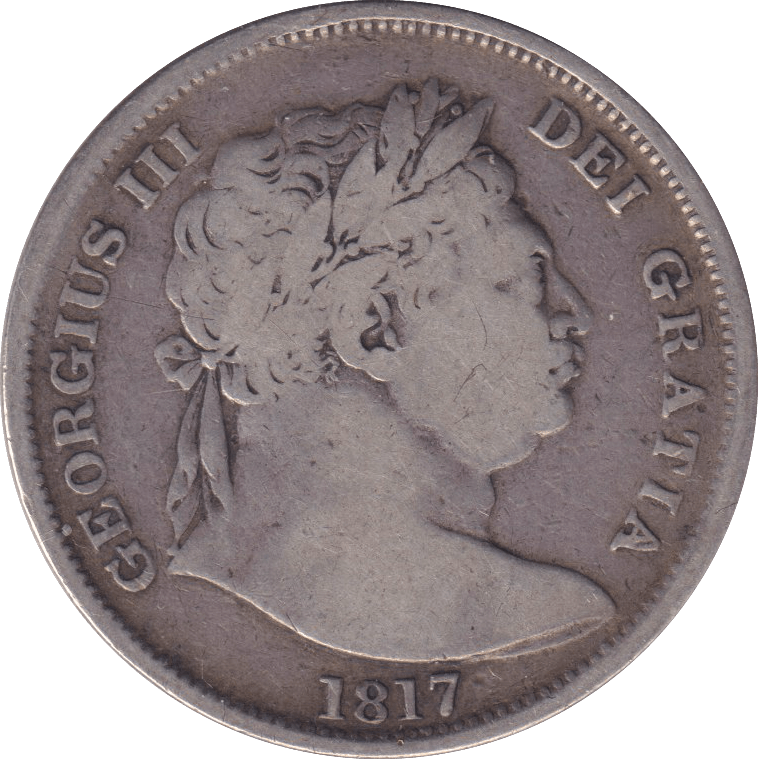 1817 HALFCROWN ( FINE ) - HALFCROWN - Cambridgeshire Coins