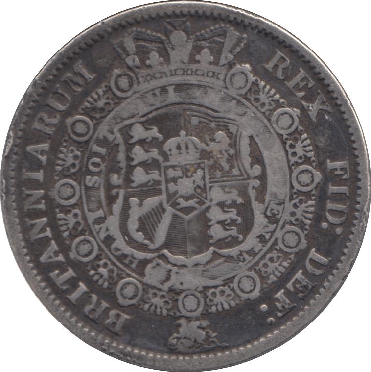 1817 HALFCROWN ( FINE ) - Halfcrown - Cambridgeshire Coins