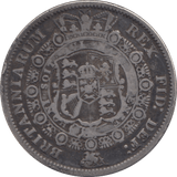 1817 HALFCROWN ( FINE ) - Halfcrown - Cambridgeshire Coins