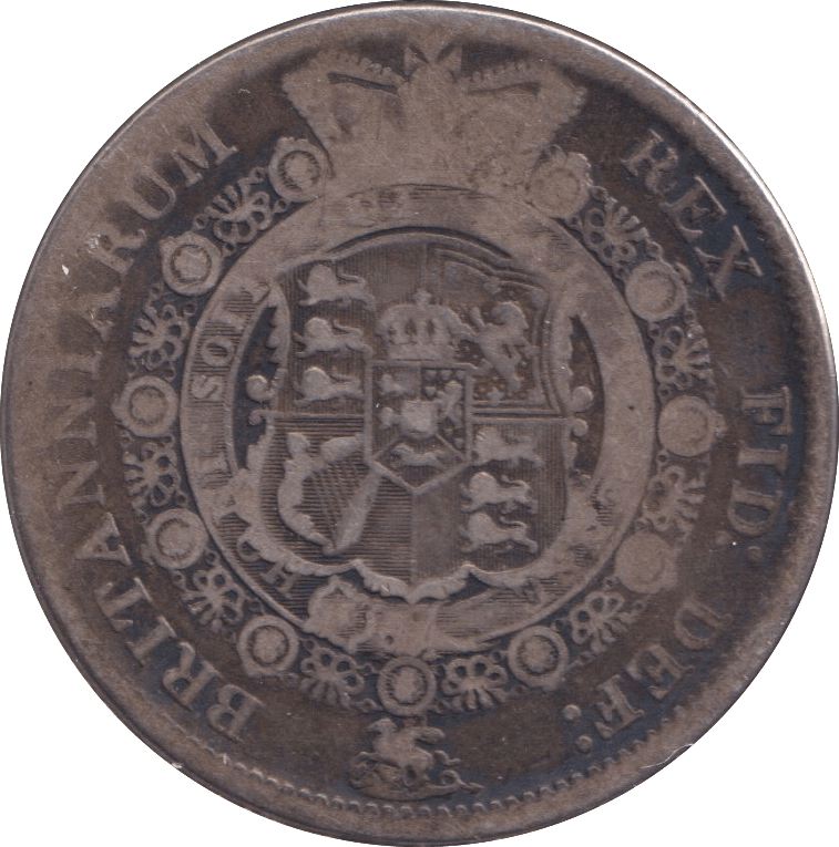 1817 HALFCROWN ( FINE ) - HALFCROWN - Cambridgeshire Coins