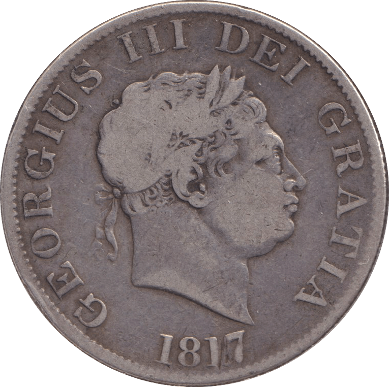 1817 HALFCROWN ( FINE ) - HALFCROWN - Cambridgeshire Coins