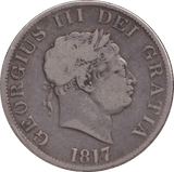 1817 HALFCROWN ( FINE ) - HALFCROWN - Cambridgeshire Coins