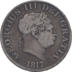 1817 HALFCROWN ( FINE ) - HALFCROWN - Cambridgeshire Coins