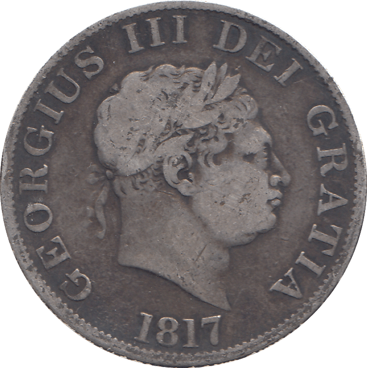 1817 HALFCROWN ( FINE ) - HALFCROWN - Cambridgeshire Coins