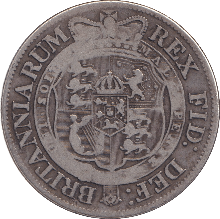 1817 HALFCROWN ( FINE ) - HALFCROWN - Cambridgeshire Coins