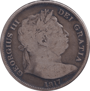 1817 HALFCROWN ( FINE ) - HALFCROWN - Cambridgeshire Coins