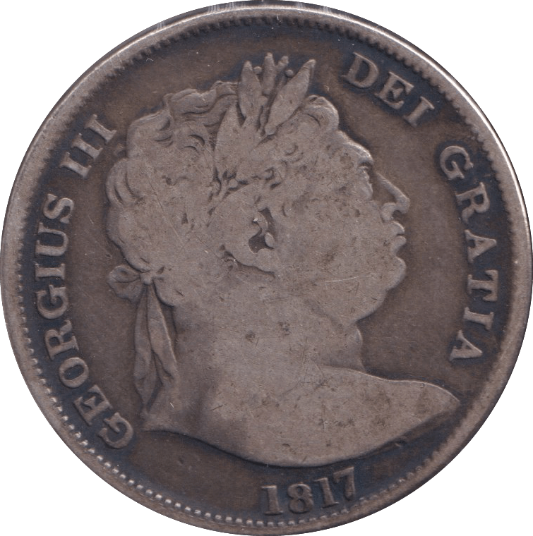 1817 HALFCROWN ( FINE ) - HALFCROWN - Cambridgeshire Coins