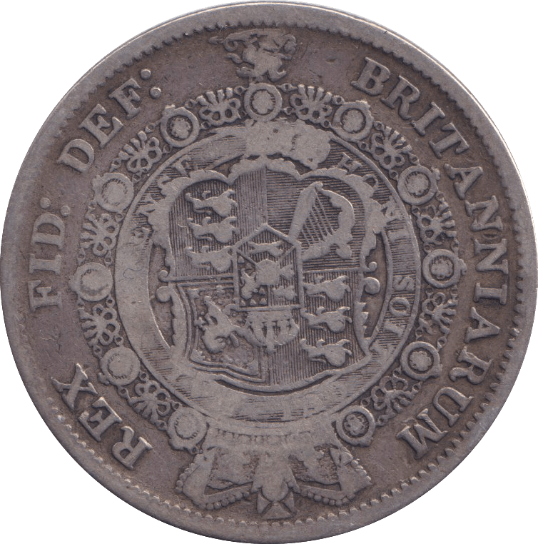 1817 HALFCROWN ( FINE ) - HALFCROWN - Cambridgeshire Coins