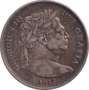 1817 HALFCROWN ( GF ) - HALFCROWN - Cambridgeshire Coins