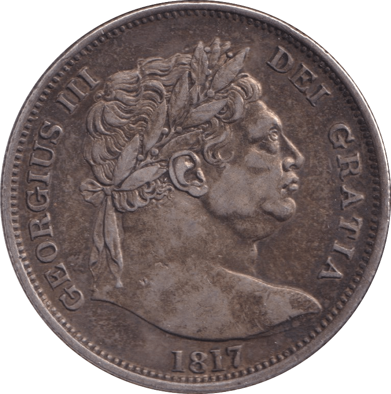 1817 HALFCROWN ( GF ) - HALFCROWN - Cambridgeshire Coins