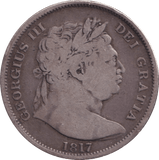 1817 HALFCROWN ( GF ) - HALFCROWN - Cambridgeshire Coins