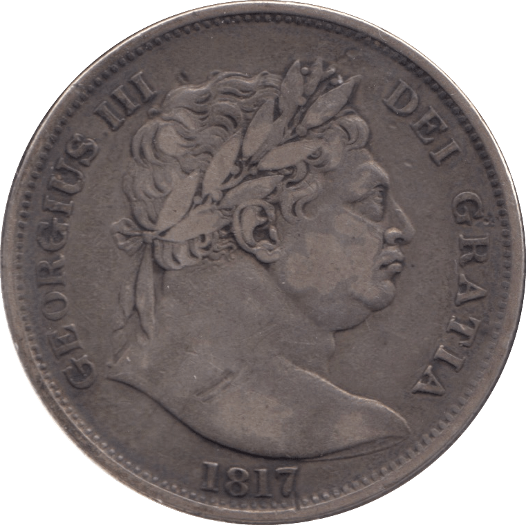 1817 HALFCROWN ( GF ) - Halfcrown - Cambridgeshire Coins