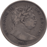 1817 HALFCROWN ( GF ) - Halfcrown - Cambridgeshire Coins