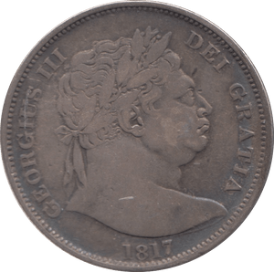 1817 HALFCROWN ( GF ) - HALFCROWN - Cambridgeshire Coins