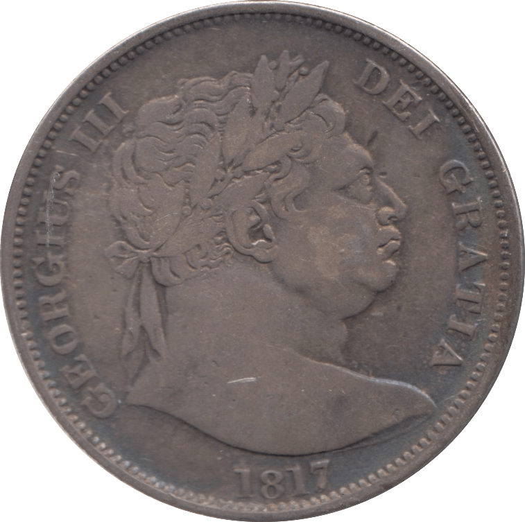 1817 HALFCROWN ( GF ) - HALFCROWN - Cambridgeshire Coins