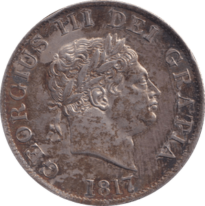 1817 HALFCROWN ( GVF ) - HALFCROWN - Cambridgeshire Coins