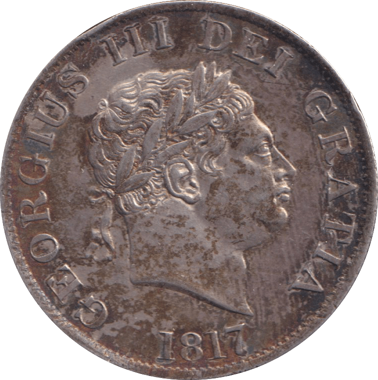 1817 HALFCROWN ( GVF ) - HALFCROWN - Cambridgeshire Coins