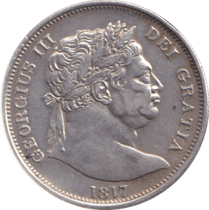1817 HALFCROWN ( GVF ) - HALFCROWN - Cambridgeshire Coins