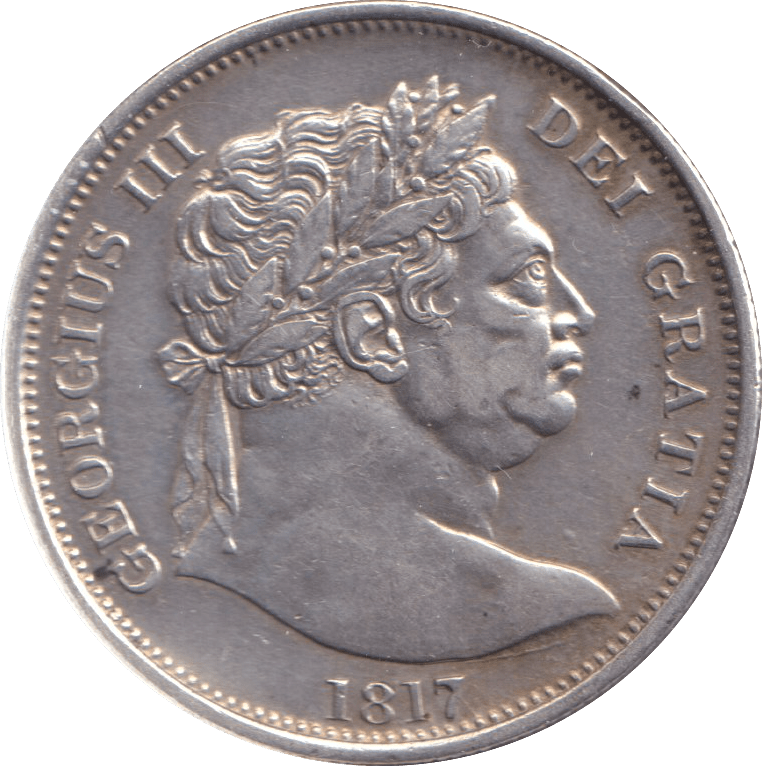 1817 HALFCROWN ( GVF ) - HALFCROWN - Cambridgeshire Coins