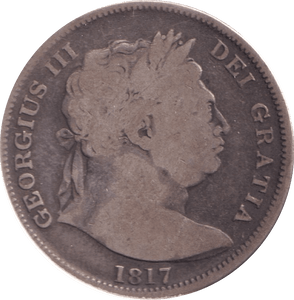 1817 HALFCROWN ( NF ) - Halfcrown - Cambridgeshire Coins