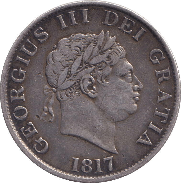 1817 HALFCROWN ( VF ) - HALFCROWN - Cambridgeshire Coins