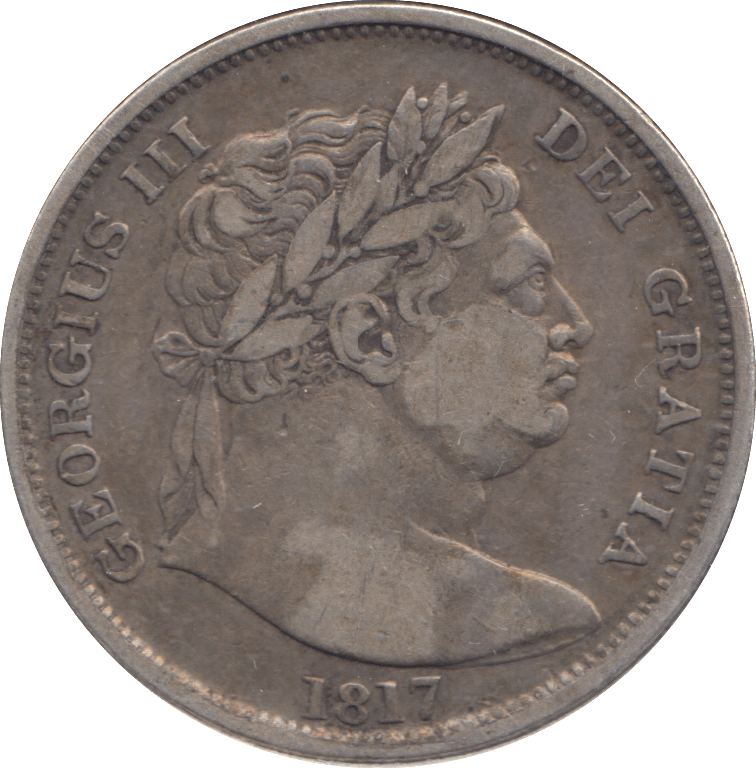 1817 HALFCROWN ( VF ) - HALFCROWN - Cambridgeshire Coins