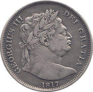 1817 HALFCROWN ( VF ) - HALFCROWN - Cambridgeshire Coins