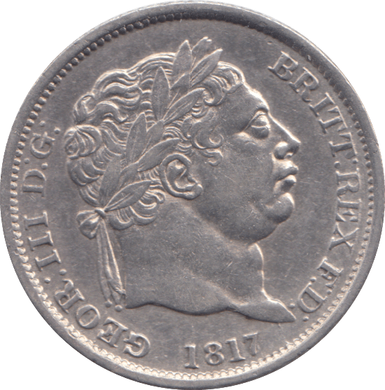 1817 SHILLING ( EF ) - SHILLING - Cambridgeshire Coins