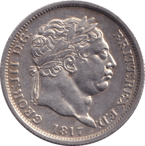 1817 SHILLING ( EF ) - SHILLING - Cambridgeshire Coins