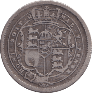1817 SHILLING ( FINE ) - SHILLING - Cambridgeshire Coins