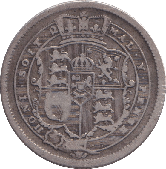 1817 SHILLING ( FINE ) - SHILLING - Cambridgeshire Coins