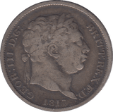 1817 SHILLING ( FINE ) - SHILLING - Cambridgeshire Coins