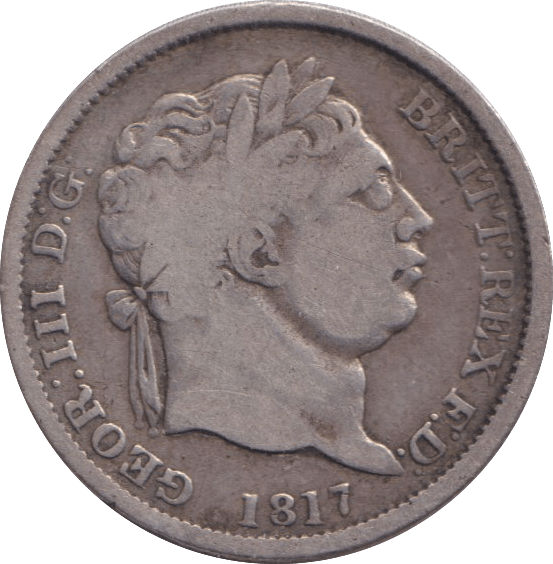 1817 SHILLING ( FINE ) - SHILLING - Cambridgeshire Coins