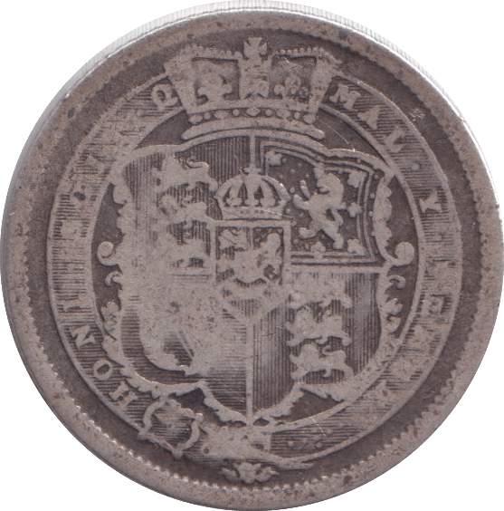 1817 SHILLING ( FINE ) - SHILLING - Cambridgeshire Coins