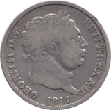 1817 SHILLING ( FINE ) - SHILLING - Cambridgeshire Coins