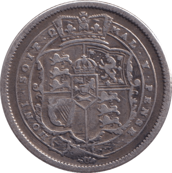 1817 SHILLING ( FINE ) - SHILLING - Cambridgeshire Coins