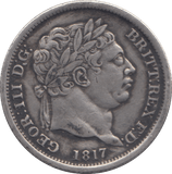 1817 SHILLING ( GF ) - SHILLING - Cambridgeshire Coins