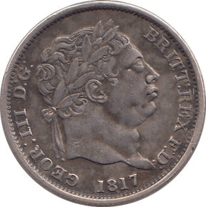 1817 SHILLING ( GVF ) - SHILLING - Cambridgeshire Coins