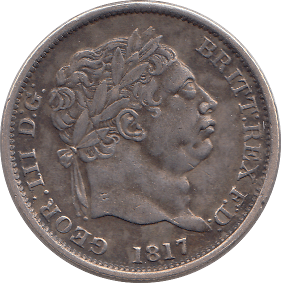 1817 SHILLING ( GVF ) - SHILLING - Cambridgeshire Coins